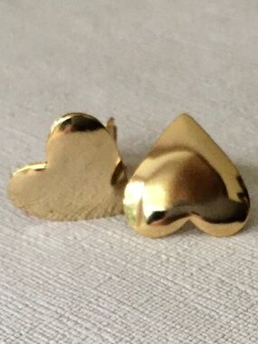 Heart clip on earrings